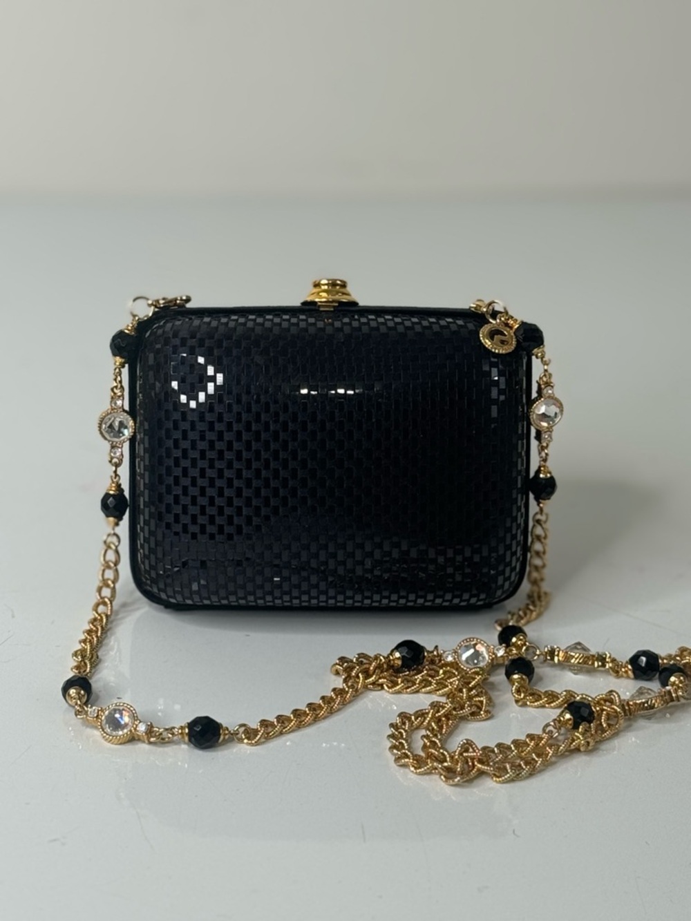 St John Black Clutch